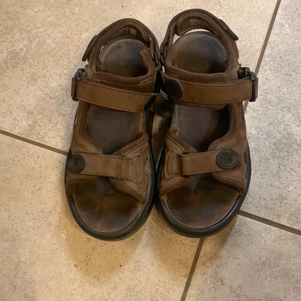 MBT sandals- purchased new and wore maybe 4 times when I had plantar fasciitis.